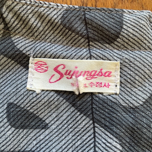 Vintage Sujungsa Dress size M/L  *YSL Pattern - Picture 5 of 5